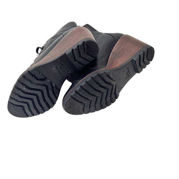 SOREL After Hours Lace-Up Wedge Boots Sz 6.5 - Picture 9 of 12